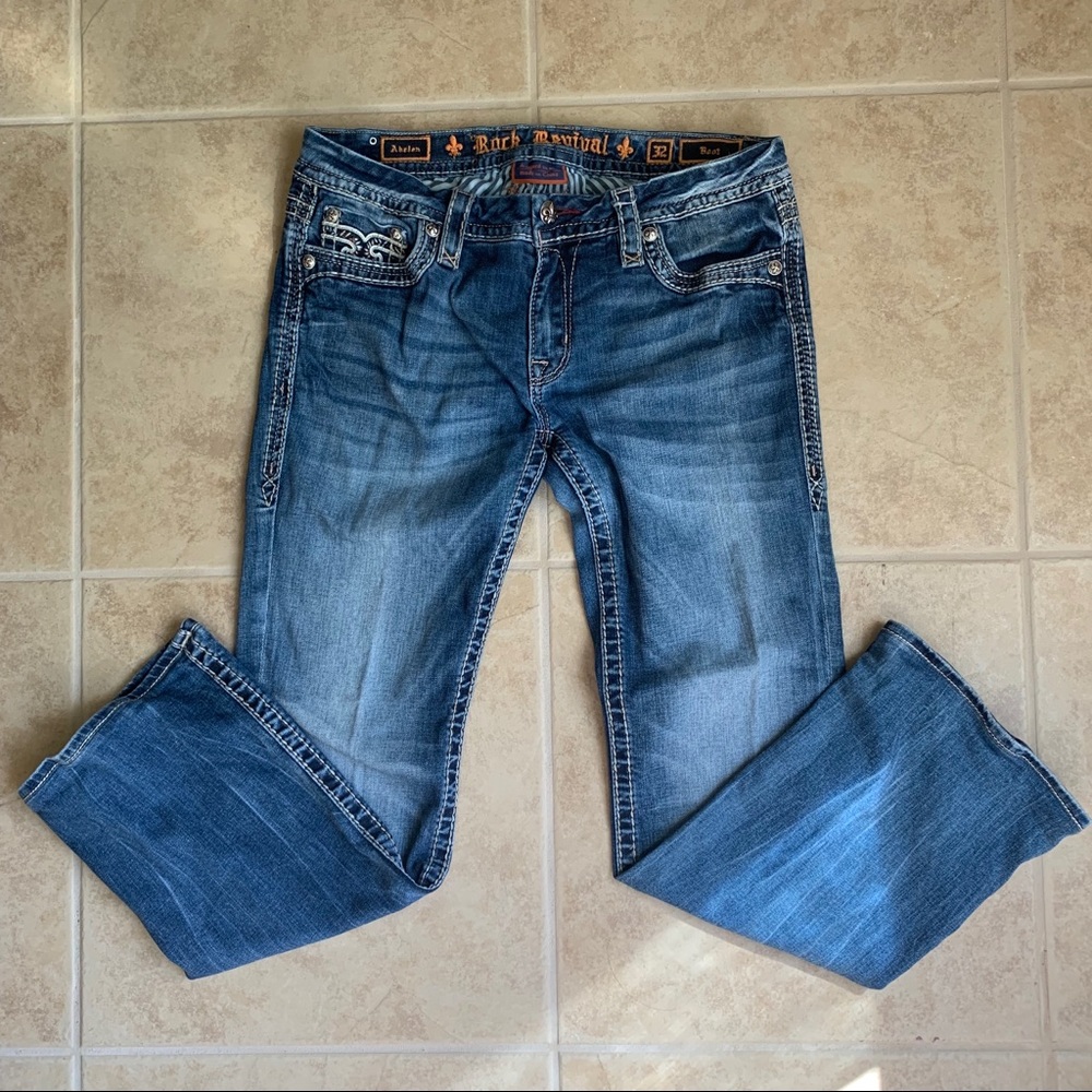 💥SALE 💥 Rock Revival Abelen - Bootcut - Size 32